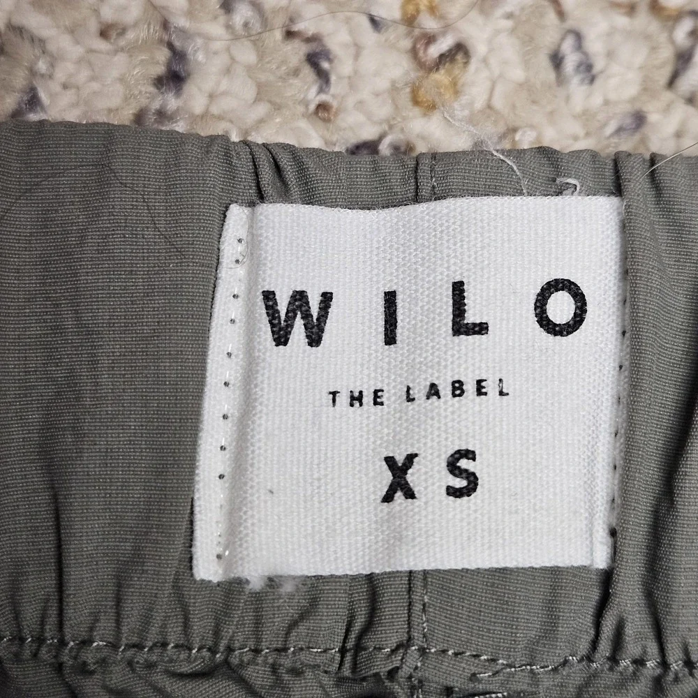 WILO the Label Nylon Green Parachute Jogger Pants Lightweight Women's Size XS - Picture 3 of 8